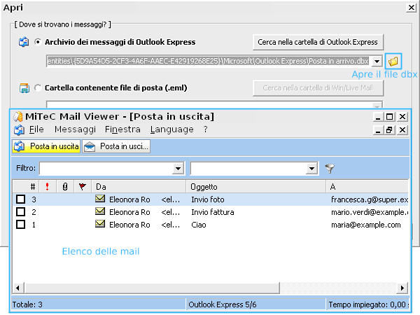 MiTeC Mail Viewer Outlook Express