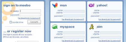 Chattare Gratis : Meebo, Chattare Con ICQ, Yahoo! Messenger, GTalk e MSN