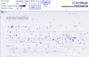 Clickheat: controllare i click sul nostro sito