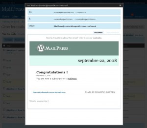 Mailpress: la tua newsletter su Wordpress