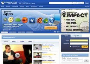 Le applicazioni Myspace