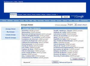 Miniguida Myspace: i gruppi