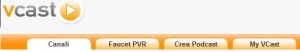 Registriamo con Vcast le trasmissioni televisive