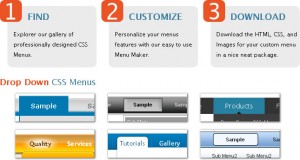 come creare un menu con i css