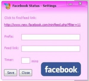Facebook Status : il tuo profilo Facebook su Windows Live Messenger