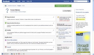 Creare una pagina fan su Facebook