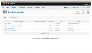 Template per joomla