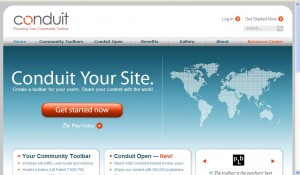 Conduit, creare una Toolbar online