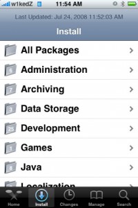 installare applicazioni cydia