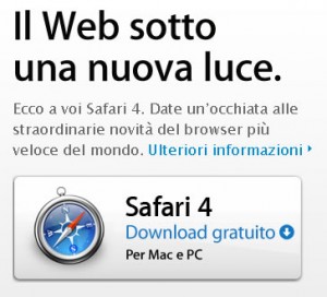 Safari 4 disponibile in beta, vediamo le caratteristiche