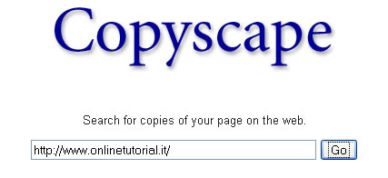 copyscape, articoli copiati dal vostro blog