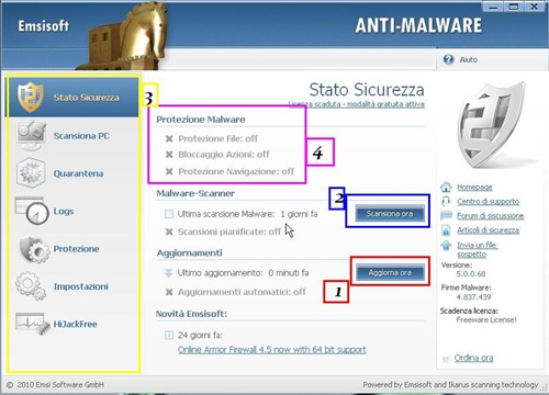 Navigare Online In Sicurezza : Malware Addio con Emsisoft