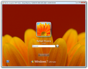 bloccare windows 7