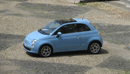 Fiat 500 e iPad Insieme per l'Ecologia