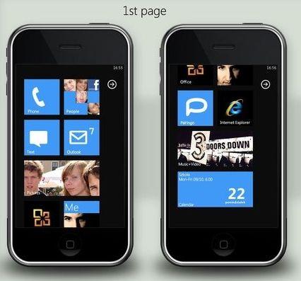 Come installare il tema di Windows Phone 7 su iPhone