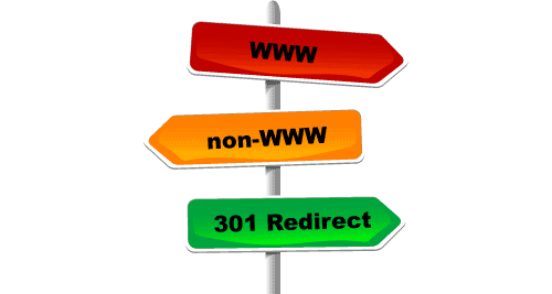 da www a non-www, da non-www a www, redirect 301