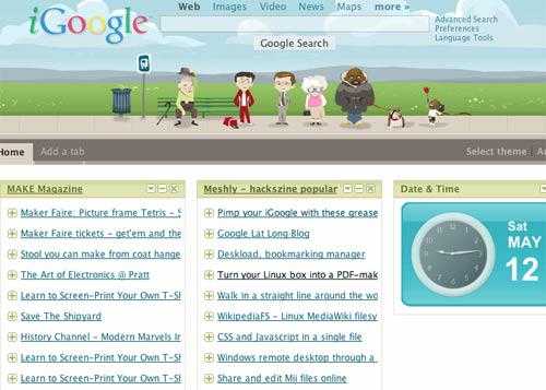 personalizzare homepage di google