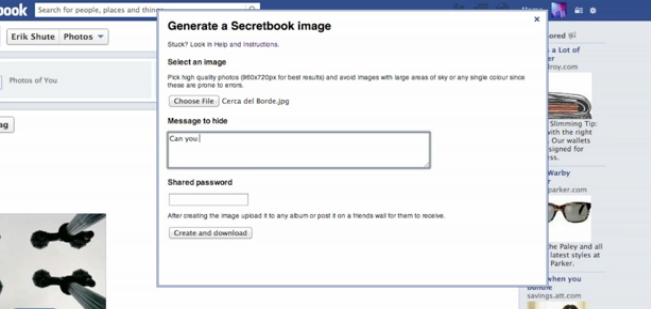 Chrome: come nascondere messaggi segreti nelle foto di Facebook