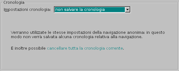 Firefox Navigazione Anonima