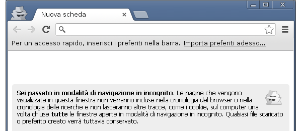 Google Chrome, come funziona la navigazione in incognito