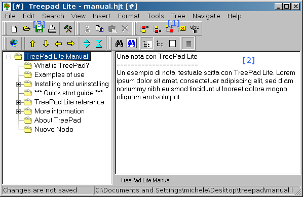 TreePad Lite Introduzione