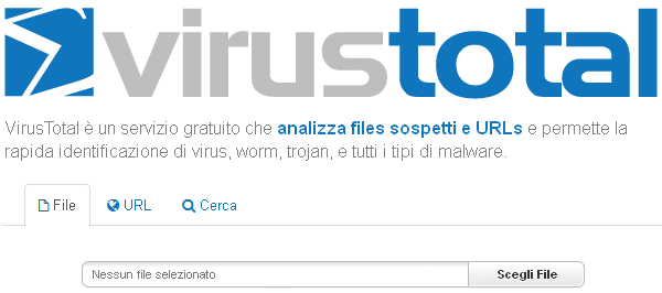 A caccia di virus con VirusTotal