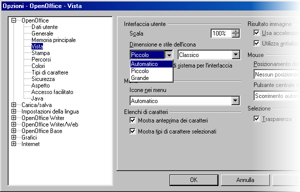 OpenOffice Icone