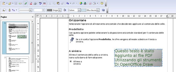 OpenOffice PDF