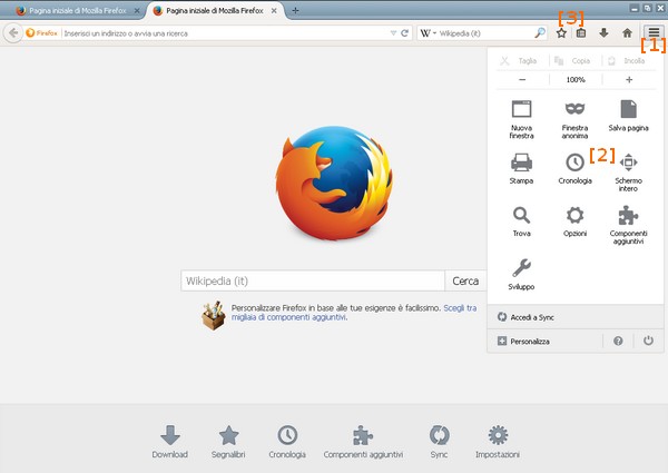 Guida alla nuova interfaccia Australis di Firefox