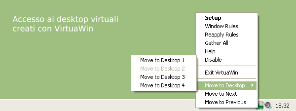 Desktop virtuali in Windows con VirtuaWin