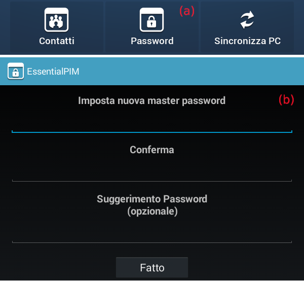 EssentialPIM per Android 