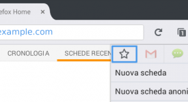 Firefox per Android Segnalibri