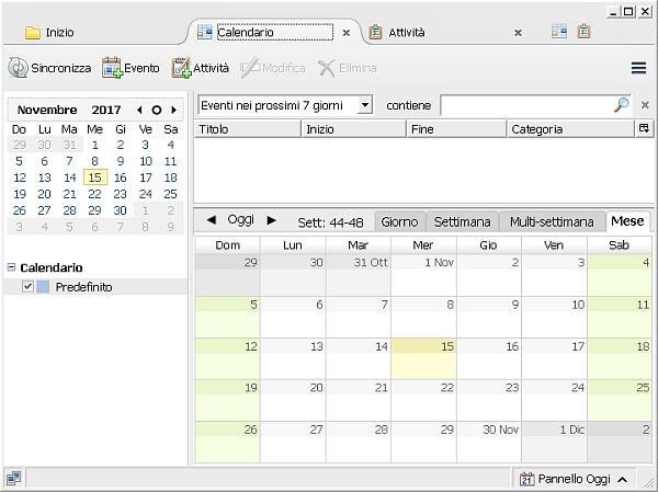 Thunderbird, aggiungere un evento al calendario