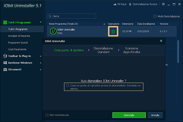 IObit Uninstaller 1