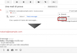Gmail Inoltro