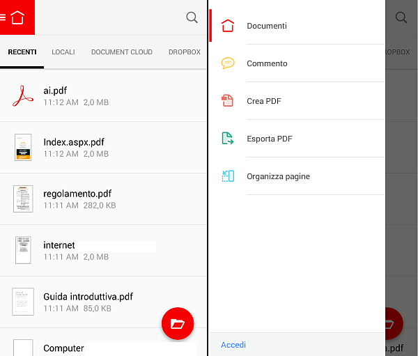 Installare Adobe Acrobat Reader per i PDF su Android