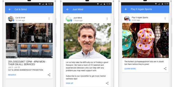 creare post su Google Maps