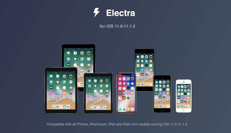 jailbreak iOS 11.1.2 Electra