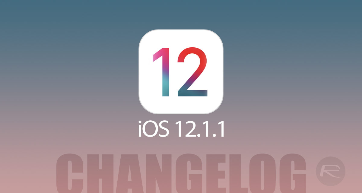 iOS 12.1.1