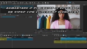 riproduzione video con volume basso